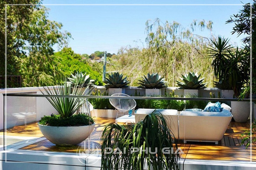 Làm sao thiết kế vườn trên sân thượng tiết kiệm chi phí nhất ?